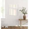 36-in x 30-in Flush Mount Bathroom Wall Mirror