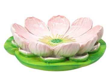 Simulation Lotus Flower Bathroom Soap Dish, Jewelry Holder