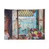 Window Venice Wall Tapestry Vintage Oil Painting 29x39 inch