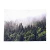 Misty Forest Wall Tapestry Decorative Wall Cloth; 29x39 inch