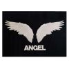 Black Angel Wing Backdrop Wall Hanging Tapestry , 59" x 43"