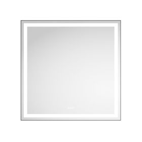 LED Vanity Mirror w/ Back Light, Anti-Fog Memory , 48"x48"