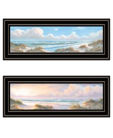 Black Frame "Nautical Boat Collection" 2 pc By Georgia Janisse