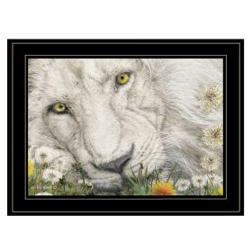 Black Framed "Dandy Lion" By Ed Wargo