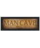 Black Frame "Man Cave" by Artisan John Jones, Ready to Hang