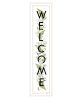 White Framed "Welcome Sign II" by House Fenway