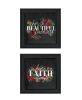 Black Framed "Cherish and Have Faith" by House Fenway