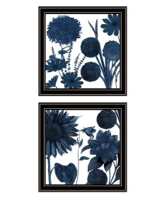 Black Framed "Sunflower Blues" 2-Piece Vignette by Sophie 6