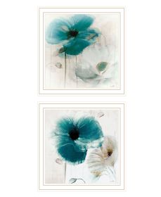 White Framed "Poppy Collection" 2-Piece Vignette By Sophie 6