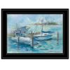 Black Framed "Dockside" By Tracy Owen-Cullimore