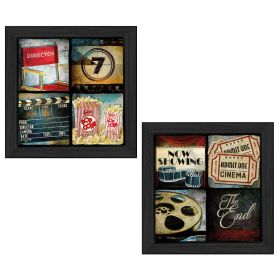 Black Framed Trendy Decor 4U "At The Movies" , by Mollie B