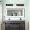 LED Light Vertical/Horizontal 60"x 28" Bathroom Vanity Mirror