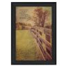 Black Frame "Life Goes On" By Kathy Jennings, Printed Wall Art