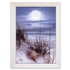 White Framed "The Seashore" By John Jones, Printed Wall Art