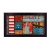 Black Framed "Liberty" By Dee Dee, Printed Wall Art