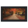 Black Framed "October Lane" By Robin-Lee Vieira