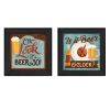 Black Framed "Beer O'clock Collection"  By Mollie B.