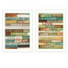 White frame "Today is a New Day Collection" 2 pc by Marla Rae