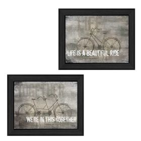 Black Frame "In this Together Collection" 2 pc By Marla Rae