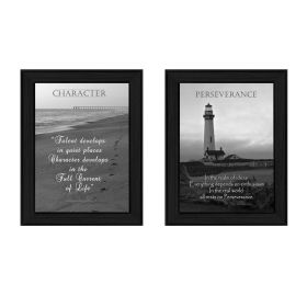 Black Framed "Character Collection" By Trendy Decor4U