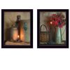 Black Frame "Country Candlelight Collection" By Susan Boyer