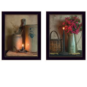 Black Frame "Country Candlelight Collection" By Susan Boyer