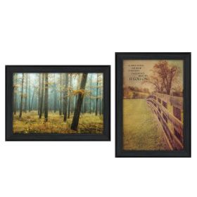 Black Frame "Life Goes on Collection" By M. Podt & K. Jennings