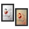 Black Framed "Create Beauty Collection"  By Robin-Lee Vieira