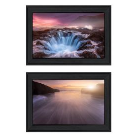 Black Framed "Future Genesis" 2-pc Vignette by Moises Levy