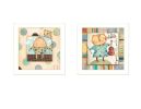 White frame "Nursery Pictures Collection" by Bernadette Deming