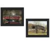 Black Framed Art Trendy Decor 4U "Bridges", by Billy Jacobs