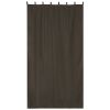 Coffee Outdoor Patio Curtain, W54" x L120"