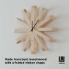 Umbra Ribbonwood Wall Clock