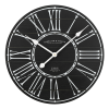 Black Better Homes & Gardens 20" Round Farmhouse Clock