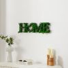 HOME Letter Art Moss Wall Decor, 31.5" x 8.5"