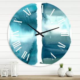 Designart 1 in Modern,Contemporary Wall Clock 36"