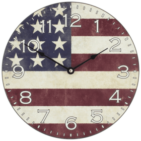 Americana La Crosse 12" Quartz Analog Wall Clock