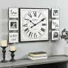 FirsTime & Co.White Love Frame Clock 7-pc set, Farmhouse,20"