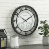 FirsTime & Co. Bronze Park Outdoor Wall Clock, Analog, 18"