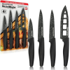 Nutriblade Nonstick Knives Set Dishwasher Safe New, 4Pcs