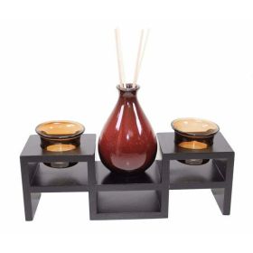 Tabletop Tea light Candle & Incense Holder Home Decor