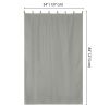 Gray Outdoor Patio Curtain 54"w x 84"l ,2 pcs