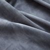 Blackout Curtains with Rings 2 pcs Anthracite 54"x 84" Velvet