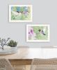 White Frame "Humming Bird 1 & 2" 2 pc by Stellar Design Studio