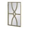 White Framed Rectangular Wooden Mirrors Set of 2 ,16" x 23"