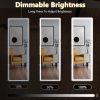 Floor Standing 3 Color Mirror w/ LED Lights and Stand, 64"x21"