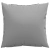 Throw Pillows 4 pcs Gray 15.7" x 15.7" Fabric