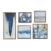 Bronze frame "Blue Bliss" 5 pc, by Artist Blakely Bering