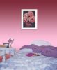 White Framed "Dreamy Rose" by Seven Trees Design