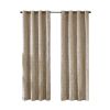 Champagne Hue Knitted Jacquard Damask Blackout Curtain, 2